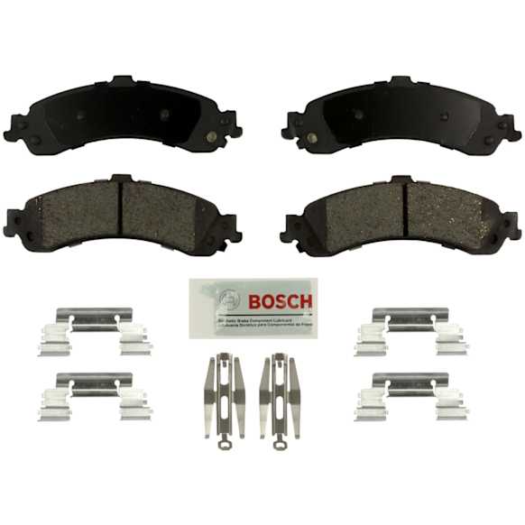 2003 GMC Yukon - Rear Ceramic Brake Pad Set, 4.8L 8Cyl, 4WD, Blue Series