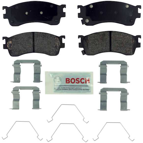 2002 Mazda Protege - Front Ceramic Brake Pad Set, 2.0L 4Cyl, Blue Series