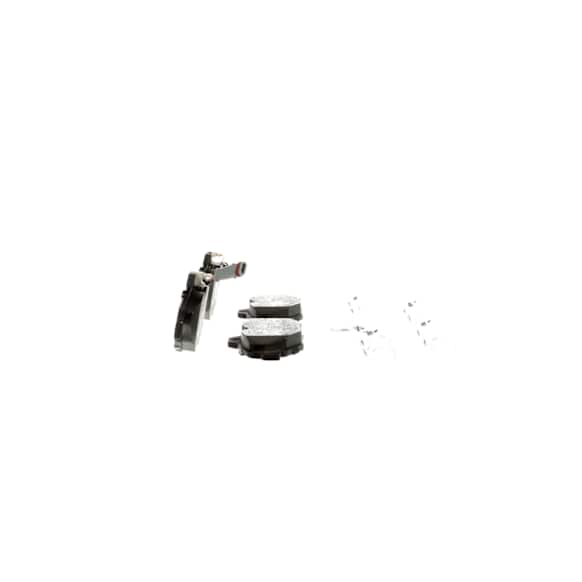 2009 Mercedes Benz E320 - Front Semi-metallic Brake Pad Set, 3.0L 6Cyl, Blue Series