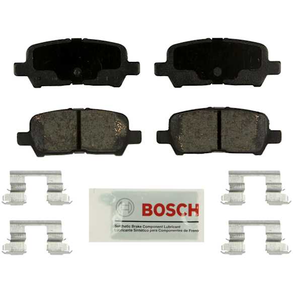 2016 Chevrolet Impala Limited - Rear Ceramic Brake Pad Set, 3.6L 6Cyl, Blue Series