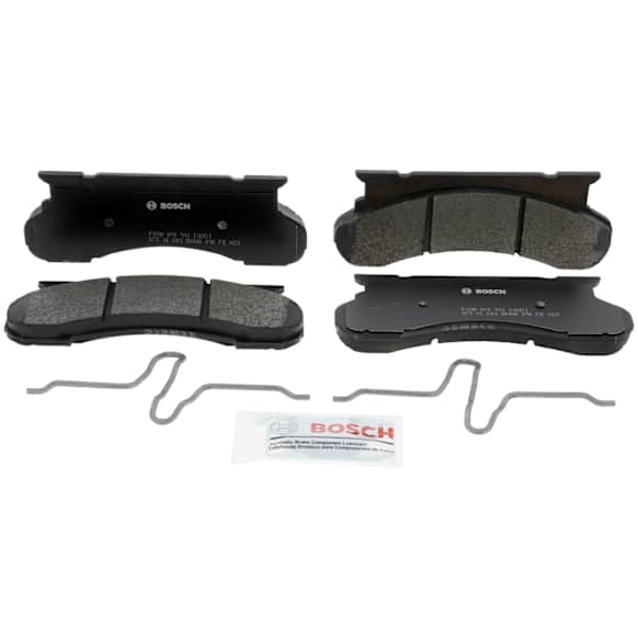 1989 Ford E-350 Econoline Club Wagon - Front Semi-metallic Brake Pad Set, 4.9L 6Cyl, Quietcast Premium Series