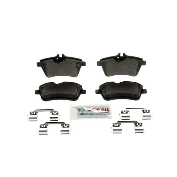 2007 Mercedes Benz B200 - Front Semi-metallic Brake Pad Set, 2.0L 4Cyl, QuietCast Series