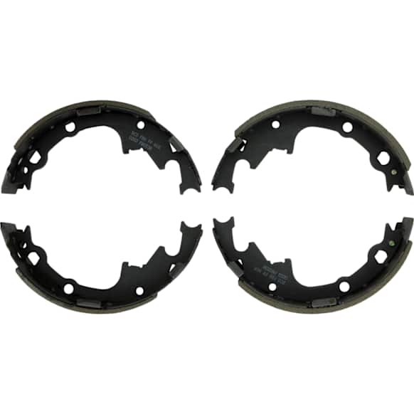 1999 Jeep Cherokee - Rear Brake Shoe Set, 2.5L 4Cyl, With 9.00 (in) x 2.50 (in) Brake Drum, Blue Series