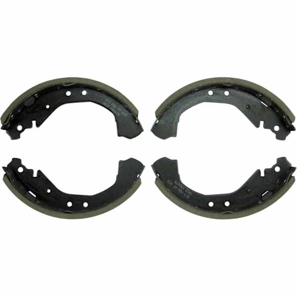 2000 Chevrolet Tahoe - Rear Brake Shoe Set, 5.7L 8Cyl, Without Police Package, With 10 (in) Diameter Brake Drum
