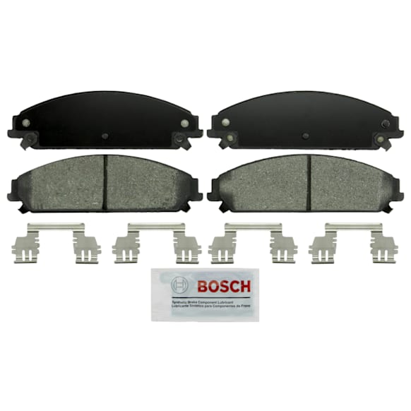 2016 Dodge Challenger - Front Ceramic Brake Pad Set, 3.6L 6Cyl, With High Performance Brake System, Severe Duty Series