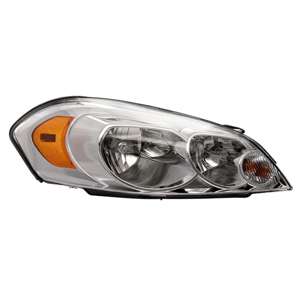 Passenger Side Headlight, with Bulb, Halogen, Clear Lens, CAPA CERTIFIED