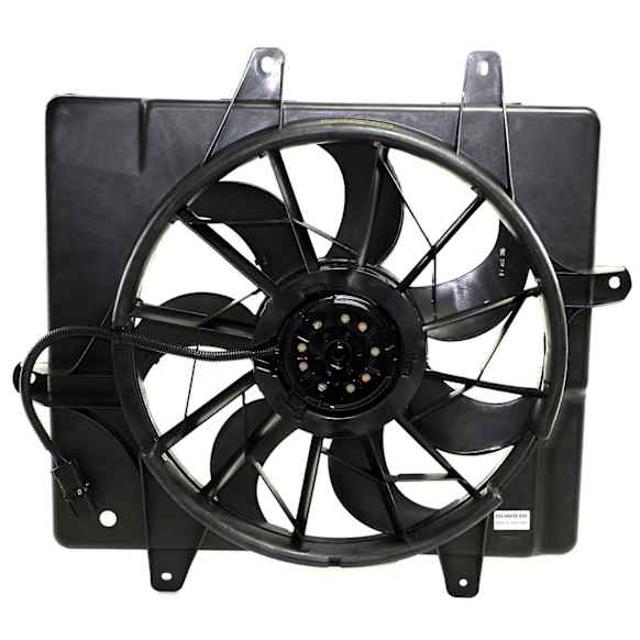 2006-2010 Chrysler PT Cruiser - Radiator Fan - Fan Blade, Motor and Shroud, 4 Cyl., 2.4L Engine