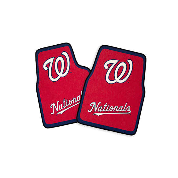 HJACJU Flat Floor Mat, Blue and Red Made of 50 Percent Polyester 30 Percent Nylon 20 Percent Vinyl