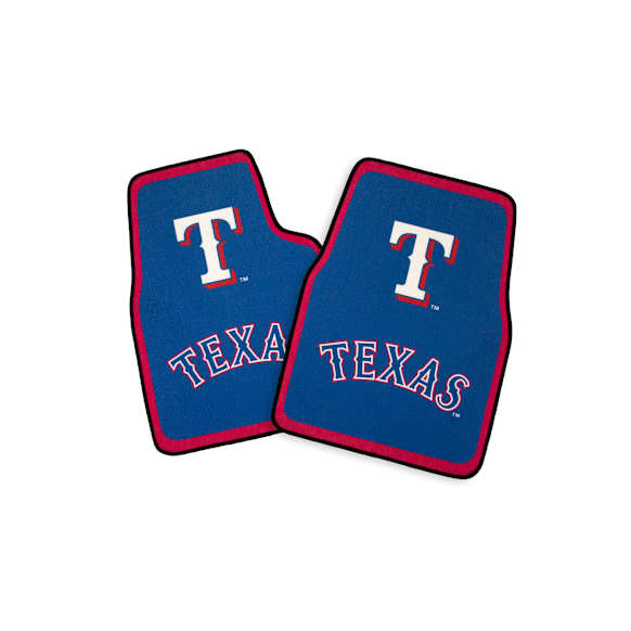 HRQJUH Flat Floor Mat, Red/White/Blue Made of 50 Percent Polyester 30 Percent Nylon 20 Percent Vinyl