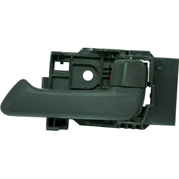 Front or Rear, Passenger Side Interior Door Handle, Textured Black, With Door Lock Button