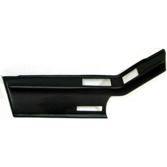 16-49R Front, Passenger Side Door Trim Panel - Black