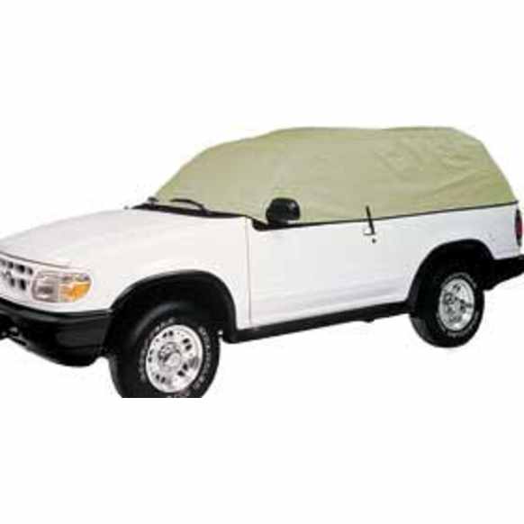 C16626TF Cab Cover - Tan, Flannel And Polycotton Blend, Custom Fit, Sold Individually