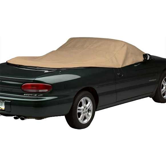 IC1017TF Convertible Interior Cover - Tan, Flannel And Polycotton Blend, Custom Fit