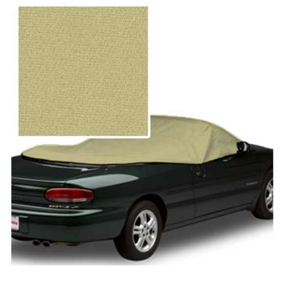 IC3071TF Convertible Interior Cover - Tan, Flannel And Polycotton Blend, Custom Fit