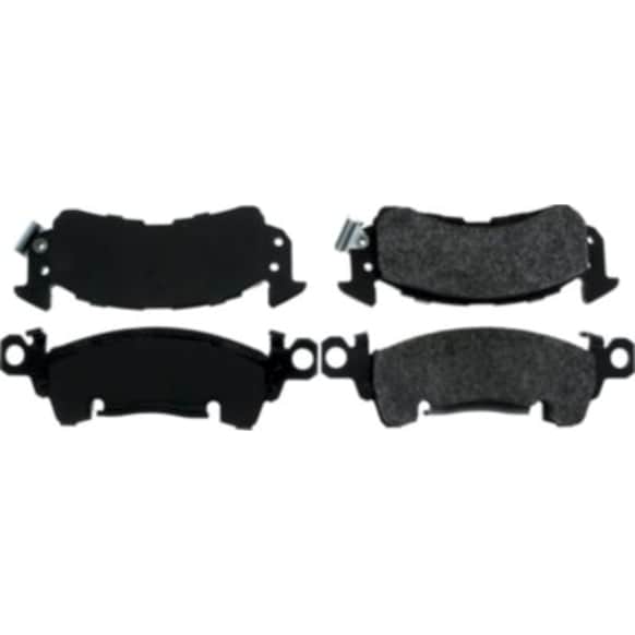 Front Posi-Quiet Extended Wear Series Semi-metallic Brake Pad Set
