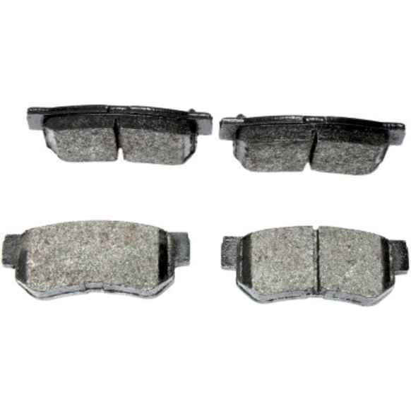 2008 Hyundai Elantra - Rear Semi-metallic Brake Pad Set, With Rear Disc Brake, Posi-Quiet Extended Wear Series