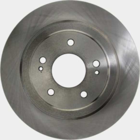 121.46077 Rear, Driver or Passenger Side Brake Disc, Plain Surface, 5 Lugs, 302.01 mm, Standard Series