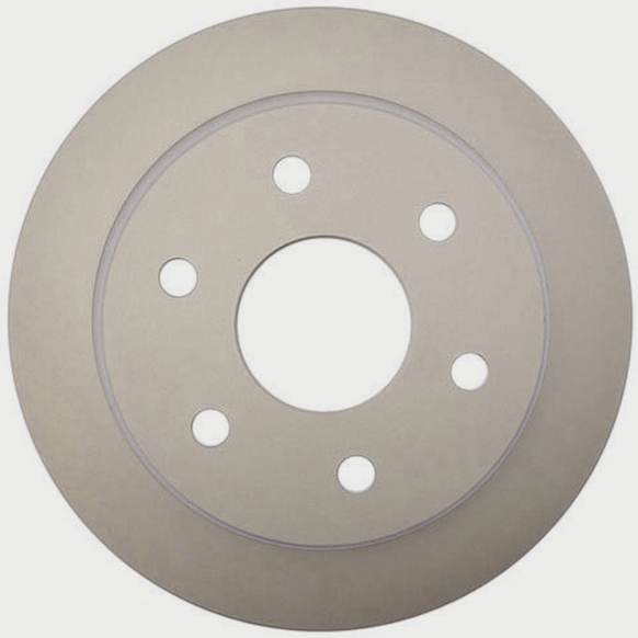 320.66041F Rear, Driver or Passenger Side Brake Disc, Plain Surface, 6 Lugs, 325.12 mm, Elemental Protection - Full Coated Series
