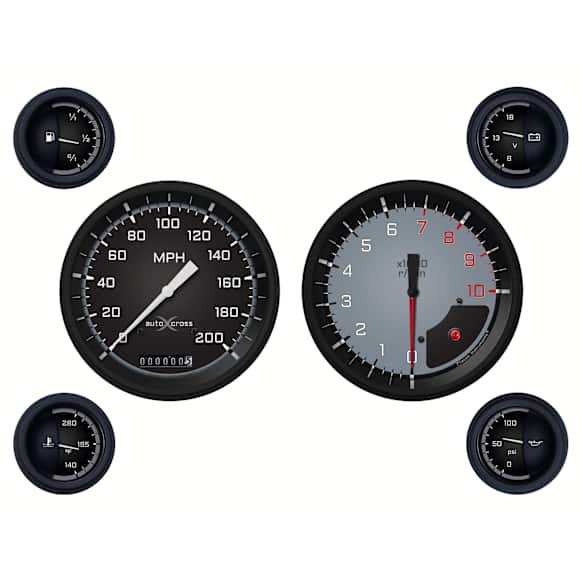 AX51GBLF Gauge Set - Universal, Set of 6