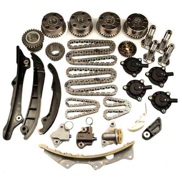 2012 Dodge Journey - Timing Chain Kit, DOHC, With VVT Sprockets and VVT Solenoids., 6 Cyl 3.6L