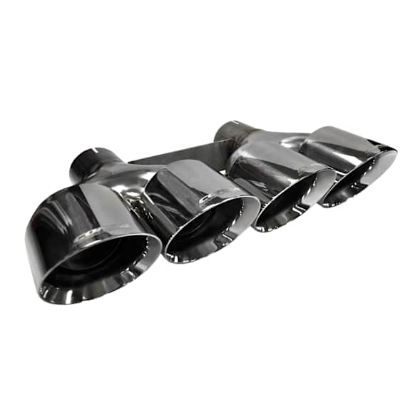 14062 Pro-Series Rear Exit Quad Exhaust Tip, Polished, 4.5 in., Sold Individually