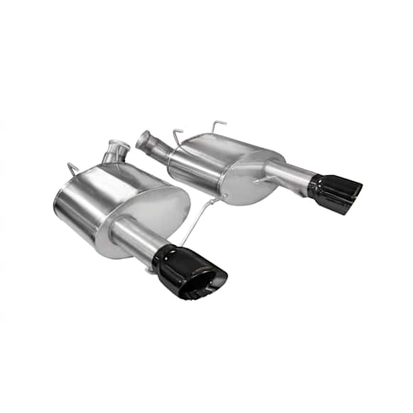 14317BLK Axle-Back Exhaust System, 5.0L, 8Cyl, Made of Stainless Steel, Xtreme Series