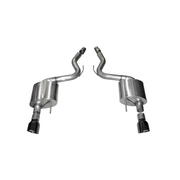 14326BLK Axle-Back Exhaust System, 5.0L, 8Cyl, Made of Stainless Steel, Sport Series