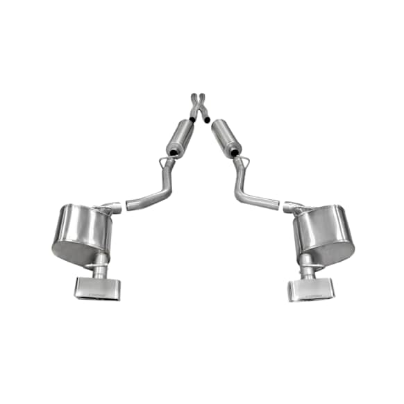 14529 Cat-Back Exhaust System, 5.7L, 8Cyl, Made of Stainless Steel, Xtreme Series
