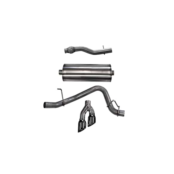 14748BLK Cat-Back Exhaust System, Made of Stainless Steel, Sport Series