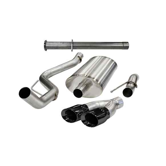 14760BLK Cat-Back Exhaust System, 6.2L, 8Cyl, Made of Stainless Steel, Xtreme Series