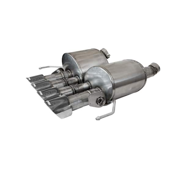 14776 Axle-Back Exhaust System, Made of Stainless Steel, Variable Series