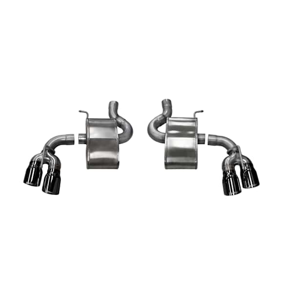 14784BLK Axle-Back Exhaust System, 6.2L, 8Cyl, Made of Stainless Steel, Xtreme Series