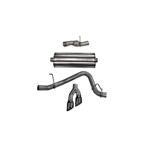 14826BLK Cat-Back Exhaust System, Made of Stainless Steel, Sport Series