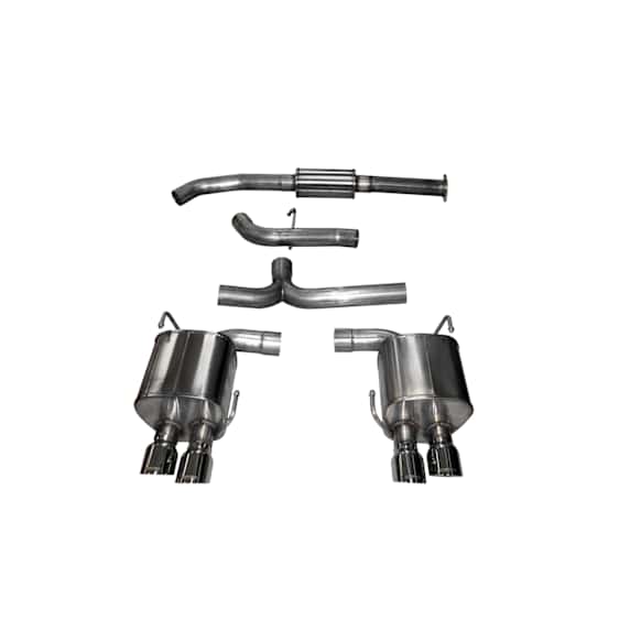 14857 Cat-Back Exhaust System, Made of Stainless Steel, Sport Series