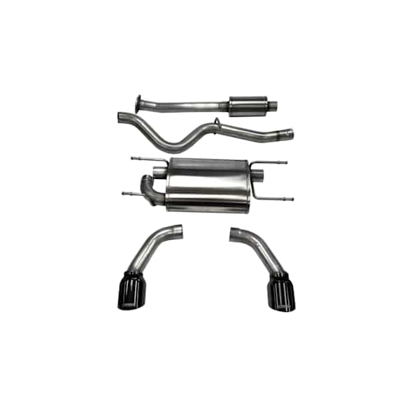 14864BLK Cat-Back Exhaust System, Made of Stainless Steel, Sport Series