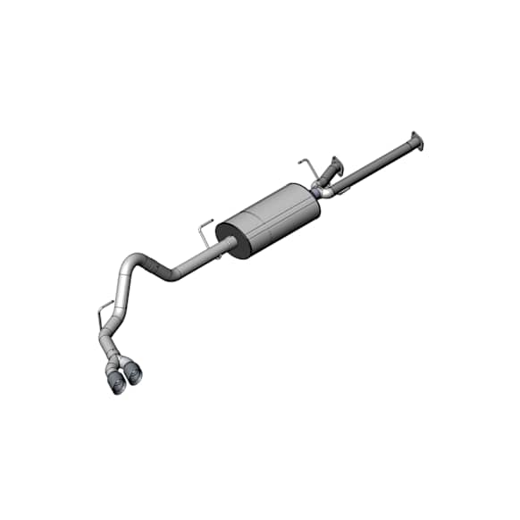 14916BLK Cat-Back Exhaust System, Made of Stainless Steel, Sport Series