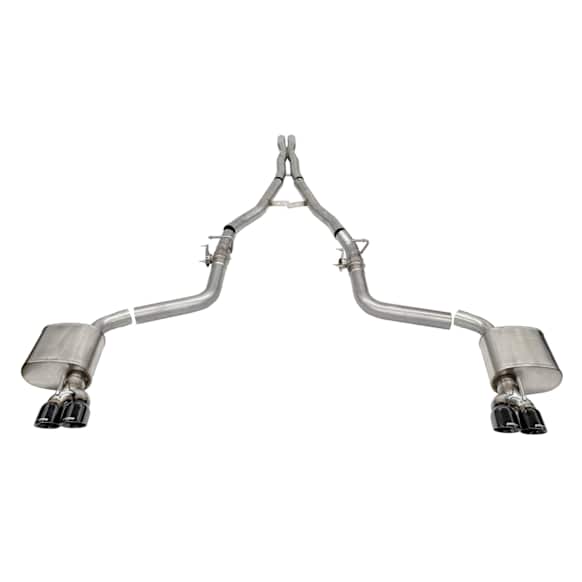 21070BLK Cat-Back Exhaust System, Made of Stainless Steel, Xtreme Series