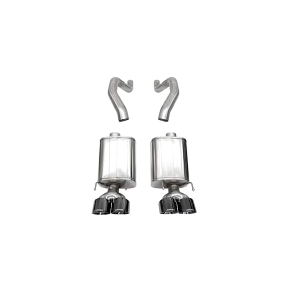 21077BLK Axle-Back Exhaust System, Made of Stainless Steel, Xtreme Series