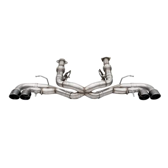 21104BLK Cat-Back Exhaust System, 6.2L, 8Cyl, Made of Stainless Steel, Pro Series