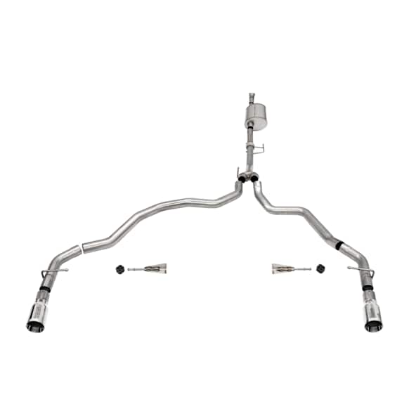 21167 Cat-Back Exhaust System, 3.5L, 6Cyl, Made of Stainless Steel, Sport Series