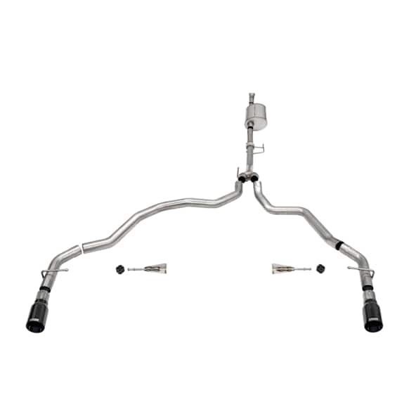 21167BLK Cat-Back Exhaust System, 3.5L, 6Cyl, Made of Stainless Steel, Sport Series