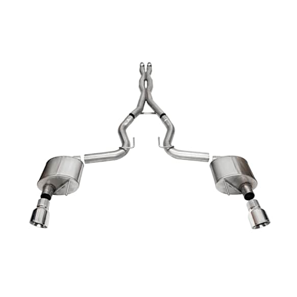 21250 Cat-Back Exhaust System, 5.0L, 8Cyl, Made of Stainless Steel, Xtreme Series