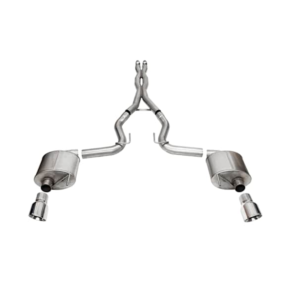 21254 Cat-Back Exhaust System, 5.0L, 8Cyl, Made of Stainless Steel, Sport Series
