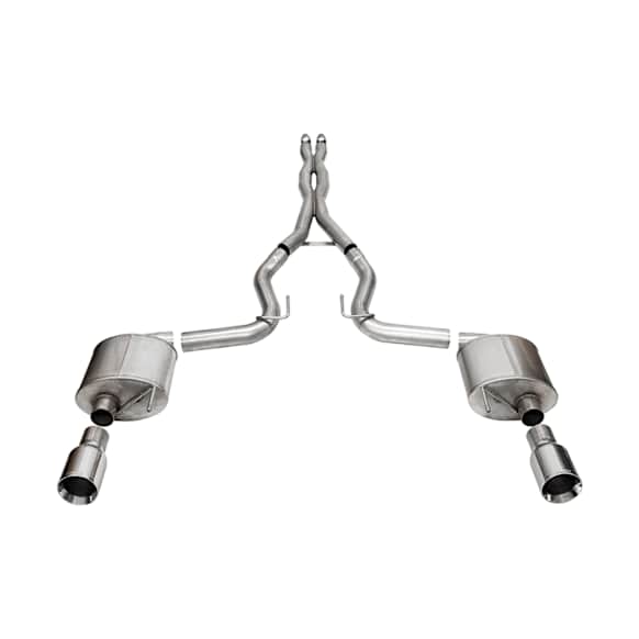 21255 Cat-Back Exhaust System, 5.0L, 8Cyl, Made of Stainless Steel, Sport Series