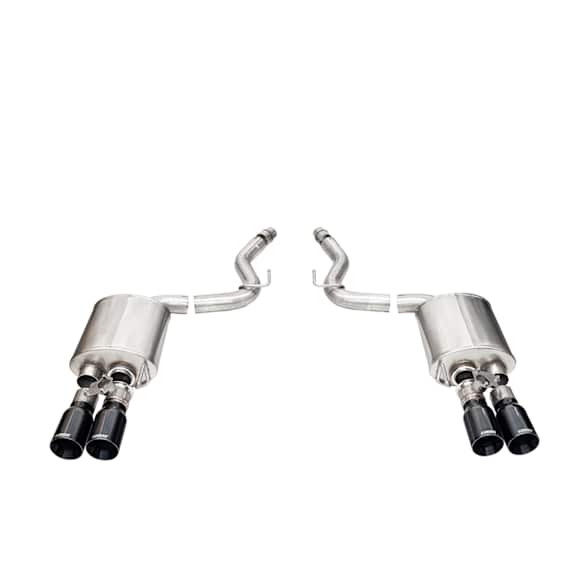 21262BLK Axle-Back Exhaust System, 5.0L, 8Cyl, Made of Stainless Steel