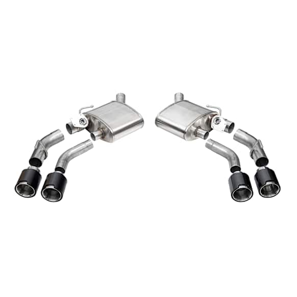 21789CF Axle-Back Exhaust System, 6.2L, 8Cyl, Made of Stainless Steel