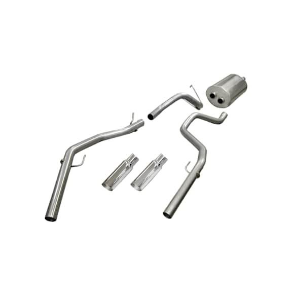24425 Cat-Back Exhaust System, Made of Stainless Steel, Sport Series