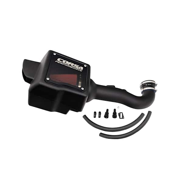 45554D-1 Cold Air Intake, Dry Filter, Carbon Fiber Tube