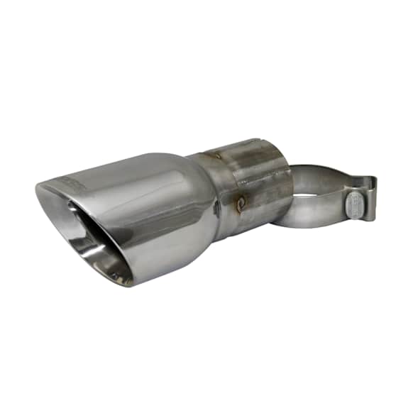 TK006 Pro Series Exhaust Tip - Polished, Stainless Steel, Universal, Sold individually