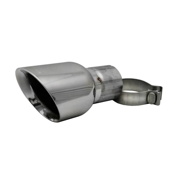 TK009 Pro Series Exhaust Tip - Polished, Stainless Steel, Direct Fit, Sold individually